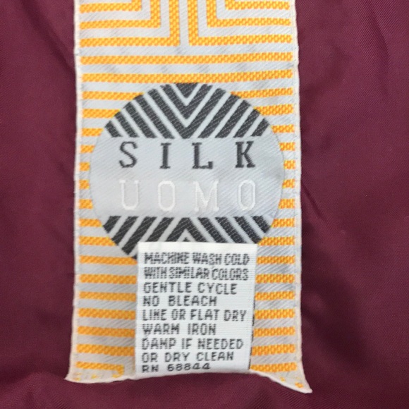 💦 Vintage Silk Comfy Bomber Lightweight Jacket/L - Picture 4 of 6